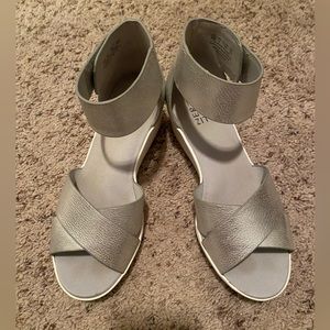Wedge sandals- size 8
